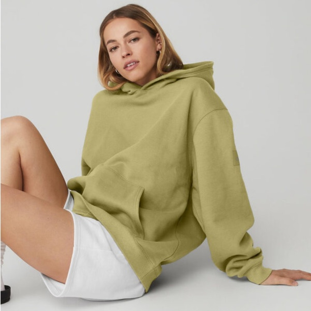 Alo Yoga Renown Hoodie Wasabi XS